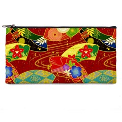 Floral Abstract Pencil Case by icarusismartdesigns