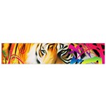 Tiger In The Jungle Small Flano Scarf Front