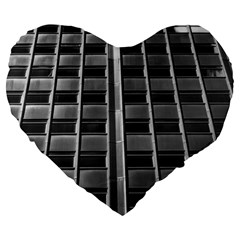 Urban Environment Large 19  Premium Heart Shape Cushions by ExtraAwesomeSauce