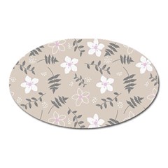 Flower  Oval Magnet by SychEva