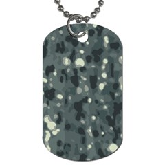 Abstract Texture Surface Print Dog Tag (one Side) by dflcprintsclothing