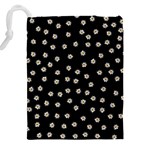 Pattern Marguerites Drawstring Pouch (5XL) Back