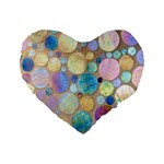 Tiles CBDOilPrincess Eb49aa06-f1b9-412e-836d-30c28dd8f7d9 Standard 16  Premium Heart Shape Cushions Front