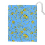 Folk floral pattern. Abstract flowers print. seamless pattern Drawstring Pouch (5XL) Front