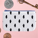 Vampire Hand Motif Graphic Print Pattern Large Coin Purse Front