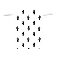 Vampire Hand Motif Graphic Print Pattern Lightweight Drawstring Pouch (l) by dflcprintsclothing