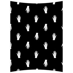 Vampire Hand Motif Graphic Print Pattern 2 Back Support Cushion by dflcprintsclothing