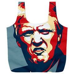 Trump Pop Art Full Print Recycle Bag (xxxl) by goljakoff