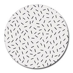 Rain  Round Mousepads by Sobalvarro