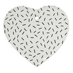 Rain  Heart Ornament (two Sides) by Sobalvarro
