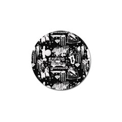 Skater-underground2 Golf Ball Marker (4 Pack) by PollyParadise
