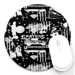 Skater-underground2 Round Mousepads Front