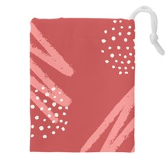 Terracota  Drawstring Pouch (4xl) by Sobalvarro