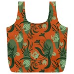Folk floral pattern. Abstract flowers surface design. Seamless pattern Full Print Recycle Bag (XL) Front