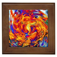 Sun & Water Framed Tile by LW41021