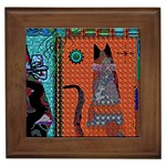 Cats Framed Tile Front