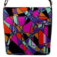 Abstract Flap Closure Messenger Bag (s) by LW41021