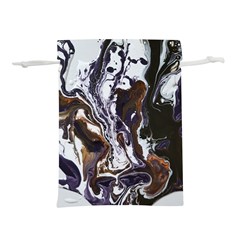 Fluid Patterns Lightweight Drawstring Pouch (m) by kaleidomarblingart