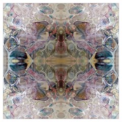 Marbling Ornate Long Sheer Chiffon Scarf  by kaleidomarblingart