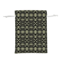 Geometric Textured Ethnic Pattern 1 Lightweight Drawstring Pouch (m) by dflcprintsclothing
