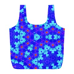 Blueberry Full Print Recycle Bag (l) by LW323