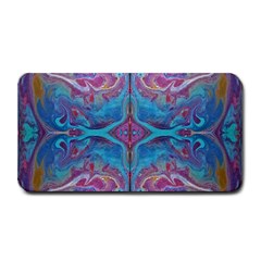 Marbling Turquoise Marbling Medium Bar Mats by kaleidomarblingart