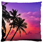 Ocean paradise Large Flano Cushion Case (Two Sides) Back