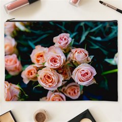 Sweet Roses Cosmetic Bag (xxxl) by LW323
