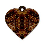 Gloryplace Dog Tag Heart (One Side) Front