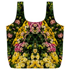 Springflowers Full Print Recycle Bag (xl) by LW323