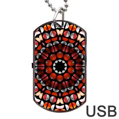 Kaleid Geometric Metal Color Dog Tag Usb Flash (one Side) by byali