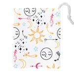 Pattern Mystic Drawstring Pouch (4XL) Front