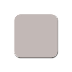 Abalone Grey Rubber Square Coaster (4 Pack)  by FabChoice