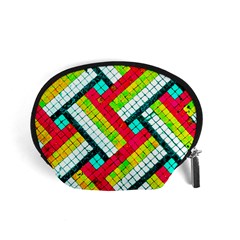 Pop Art Mosaic Accessory Pouch (small) by essentialimage365