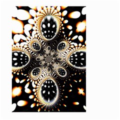 Fractal Jewerly Large Garden Flag (two Sides) by Sparkle