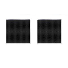 Black And White Kinetic Design Pattern Cufflinks (square) by dflcprintsclothing