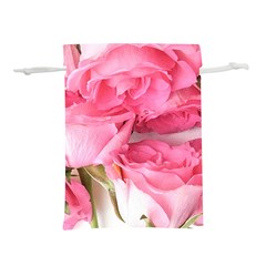 Magenta Bouquet Lightweight Drawstring Pouch (m) by kaleidomarblingart