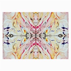 Painted Web Repeats Large Glasses Cloth (2 Sides) by kaleidomarblingart