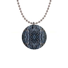 Nature Repeats 1  Button Necklace by kaleidomarblingart