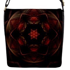 Mrn Medallion Flap Closure Messenger Bag (s) by MRNStudios
