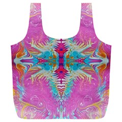 Indian Summer I Full Print Recycle Bag (xxl) by kaleidomarblingart