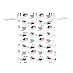 Geometry Colors Lightweight Drawstring Pouch (s) by Sparkle