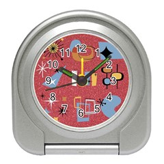 50s Travel Alarm Clock by NerdySparkleGoth