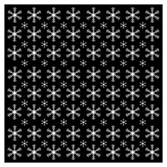 Snowflakes Background Pattern Lightweight Scarf  by Sapixe