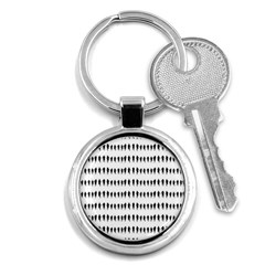 Athletic Running Graphic Silhouette Pattern Key Chain (round) by dflcprintsclothing