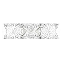 Mono Disegno Repeats Satin Scarf (oblong) by kaleidomarblingart