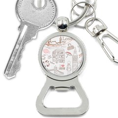 London-paris-drawing-vector-london-comics Bottle Opener Key Chain by Sudhe