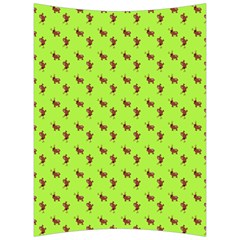 Kawaii Cute Deer Green Back Support Cushion by snowwhitegirl