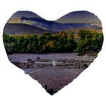 Epidaurus Theater, Peloponnesse, Greece Large 19  Premium Heart Shape Cushions Back