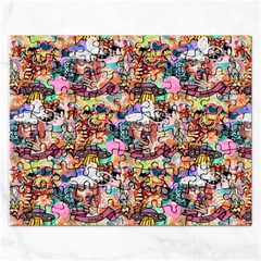 Retro Color Rectangular Jigsaw Puzzl by Sparkle